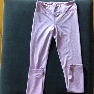 Blush Pink Girls Leggings, size Large (12)